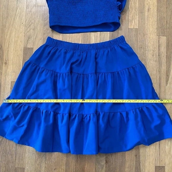 Umenlele | 2 piece bandeau top set with skirt bottom - Picture 16 of 16